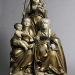 The Virgin and Child, Saint Anne, and Saint Emerentia on view at The Metropolitan Museum of Art